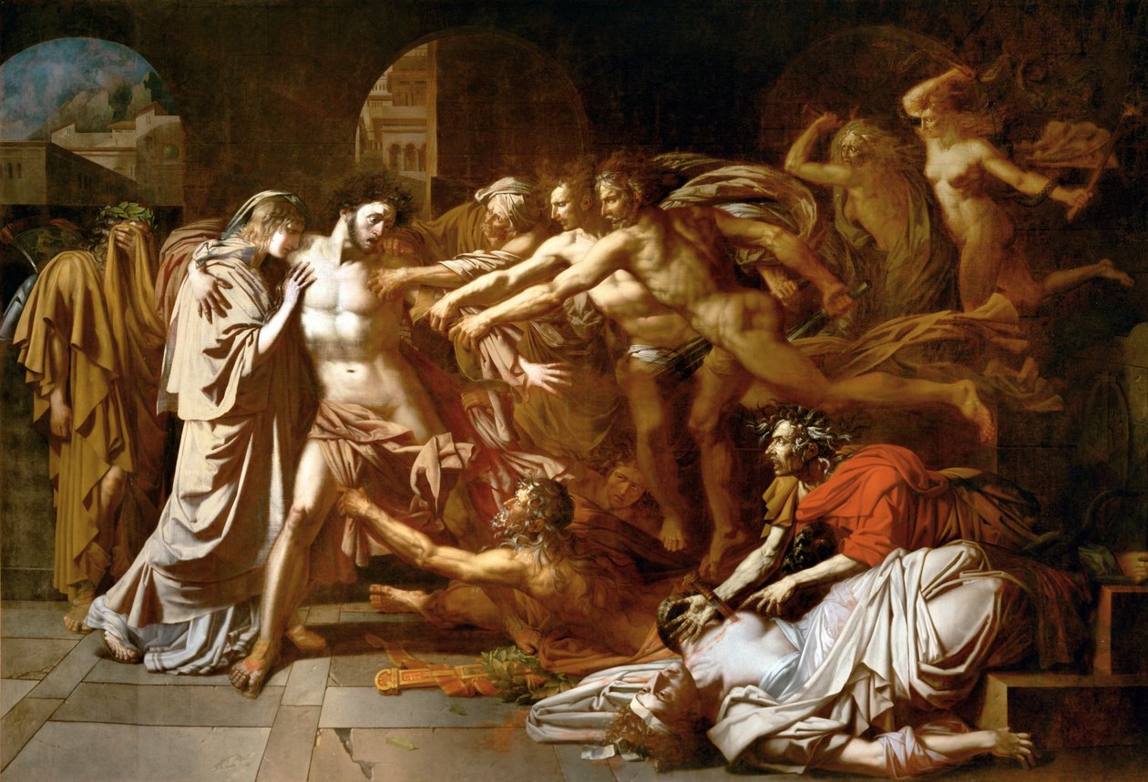 Die Reue des Orestes von Erich Lessing