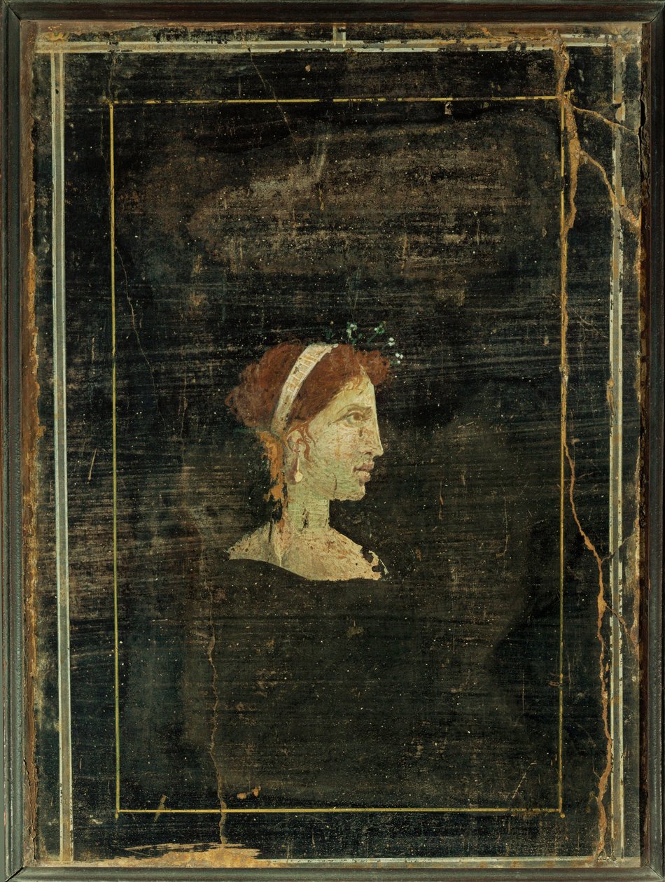 Porträt einer jungen Dame von Erich Lessing