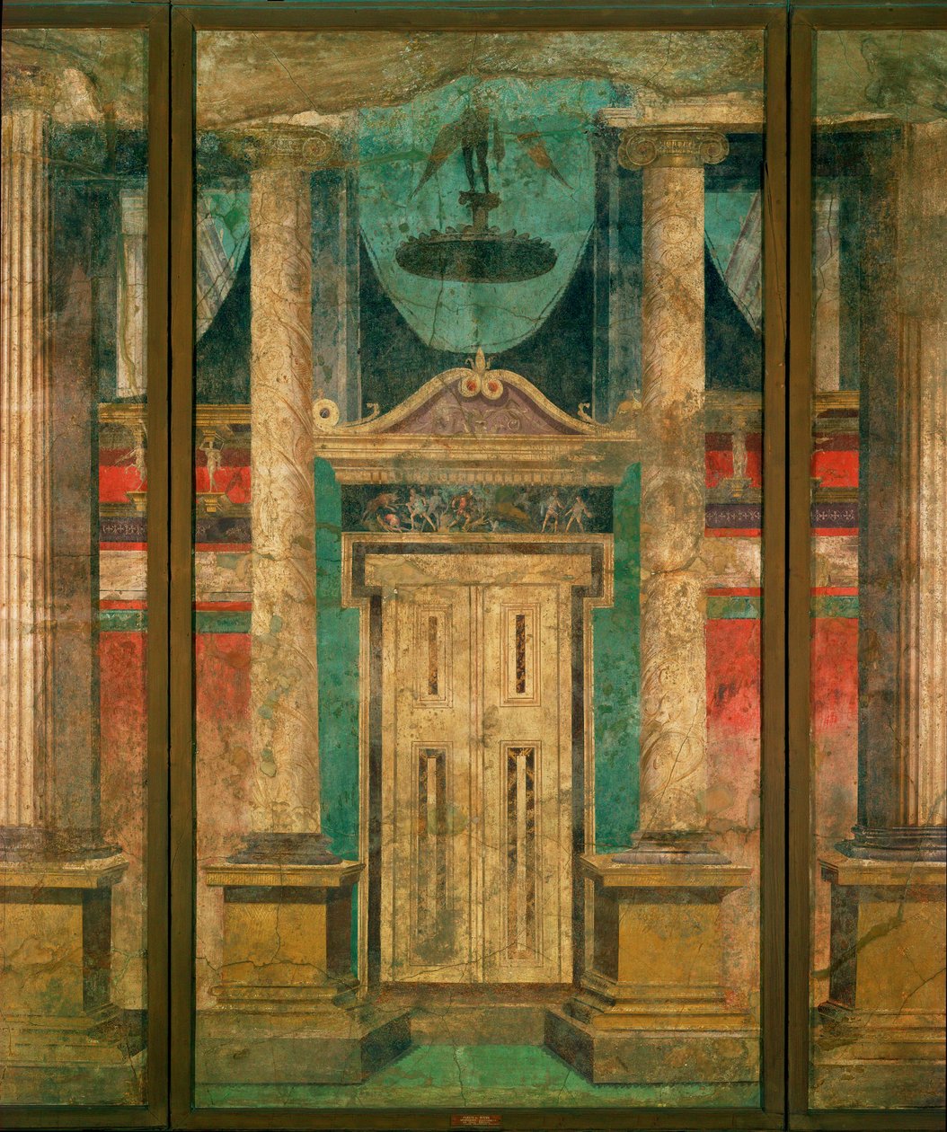 Szenische Dekoration, Türöffnung von Erich Lessing