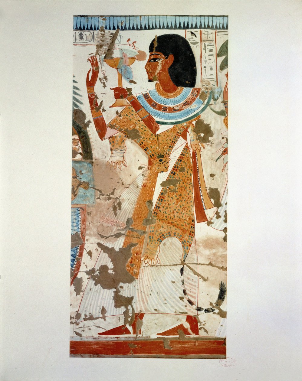 Der Hohepriester Userhet opfert ein Geflügel von Erich Lessing