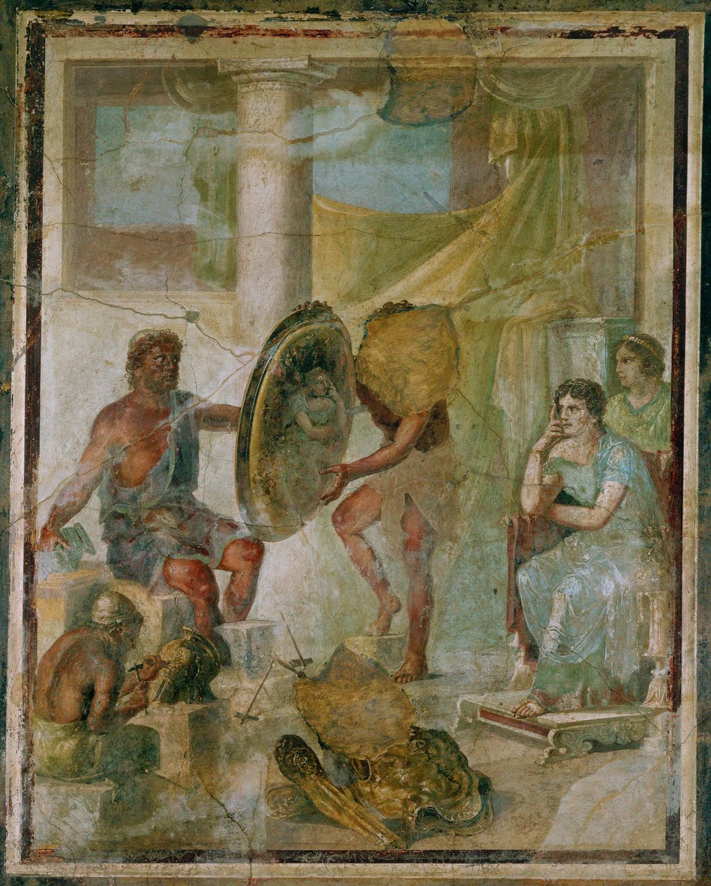 Thetis in der Schmiede des Hephaistos von Erich Lessing