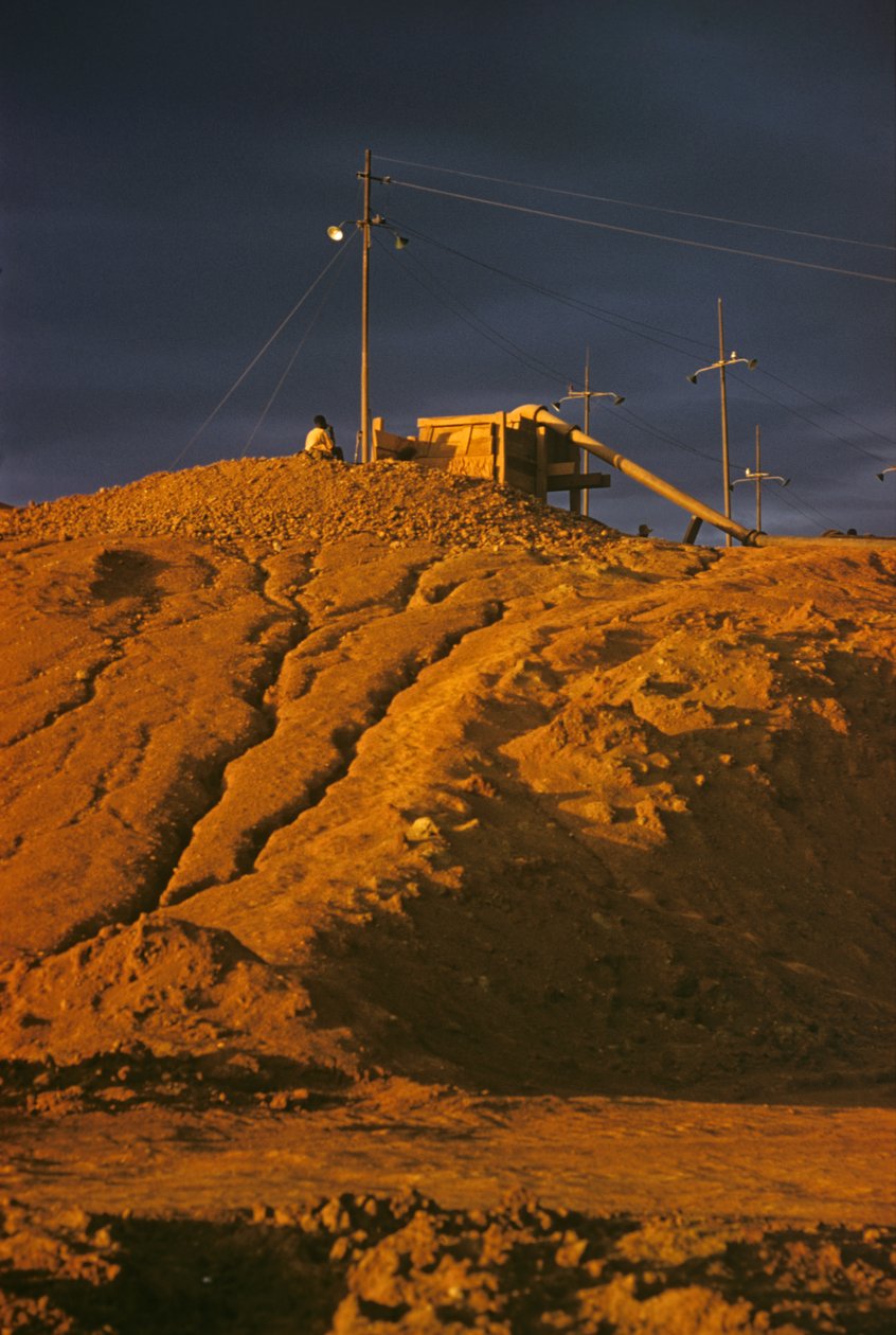 Zinnmine auf dem Jos-Plateau, Nigeria, Afrika von Erich Lessing