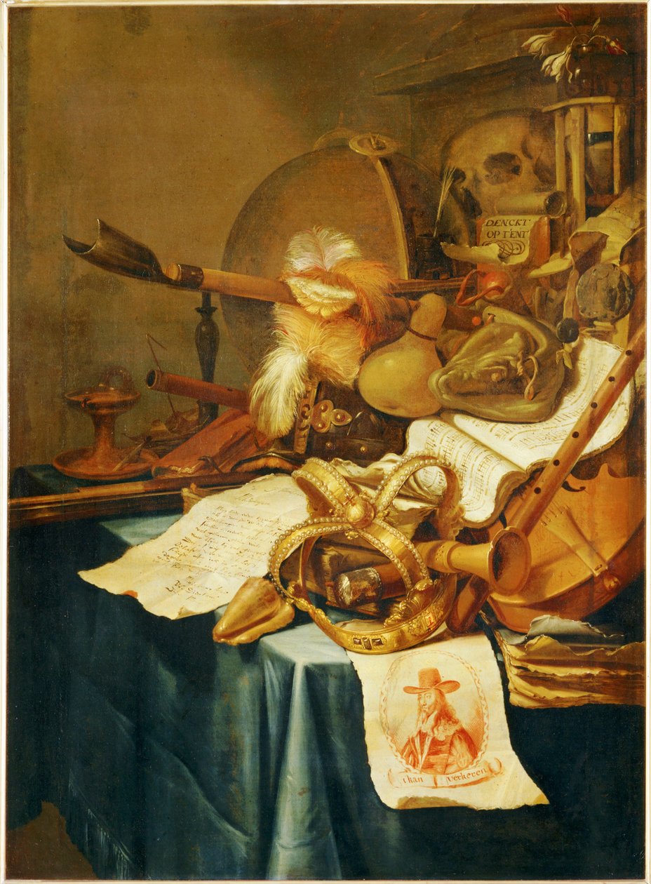 Eitelkeit mit einer königlichen Krone von Erich Lessing