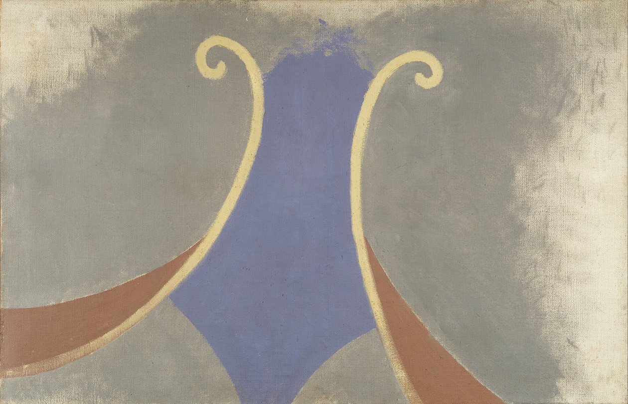 Die Flamme I, 1914 von Erich Wichman