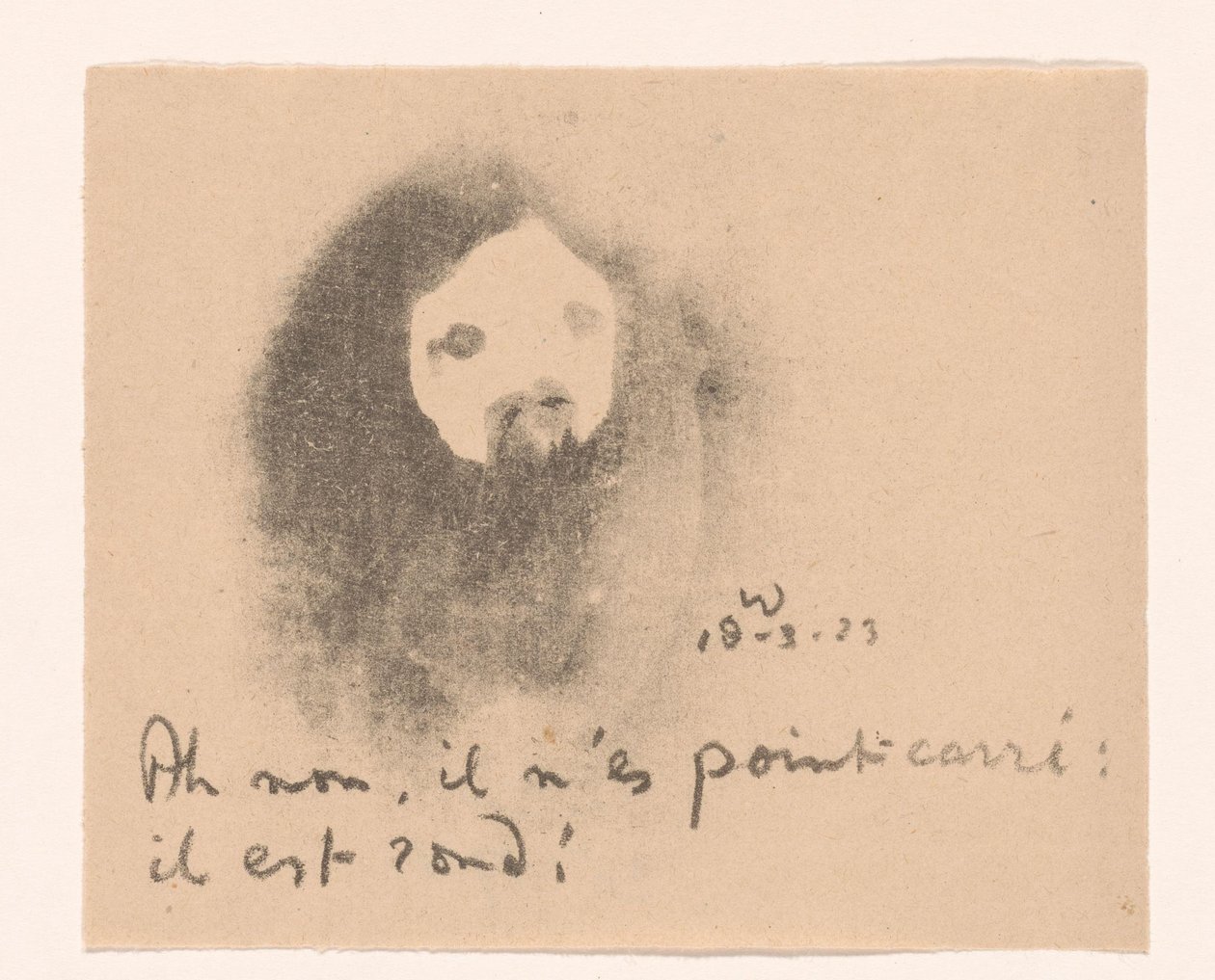 Konturen eines Gesichts (Idealisten II und weitere Anmerkungen) von Erich Wichmann