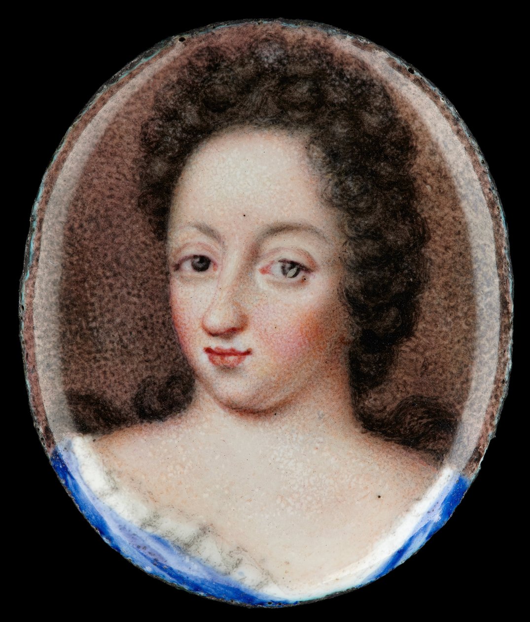 Miniatur von Königin Ulrika Eleonora der Älteren von Schweden von Erik Utterhielm