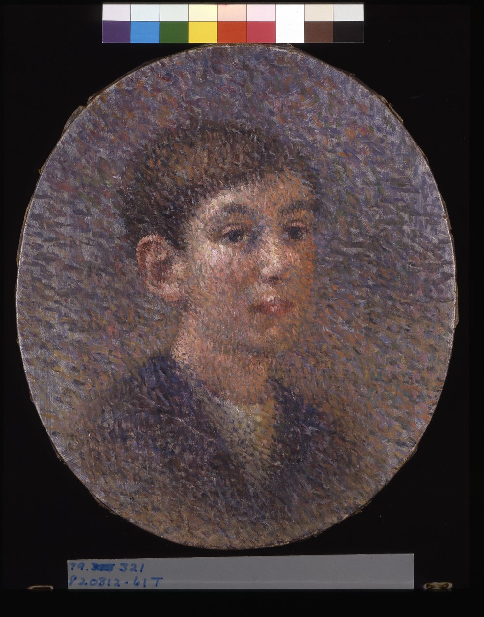 Porträt eines Jungen, Datum unbekannt von Ernest L. Bonnotte