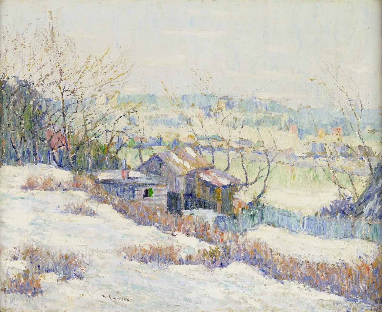 Oberer Harlem River von Ernest Lawson