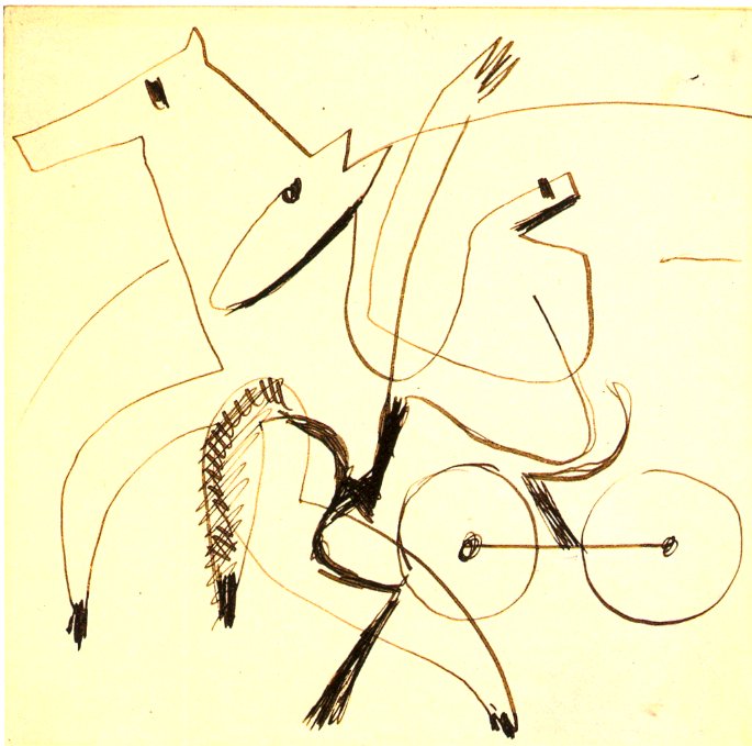 Trabergespann von Ernst Ludwig Kirchner