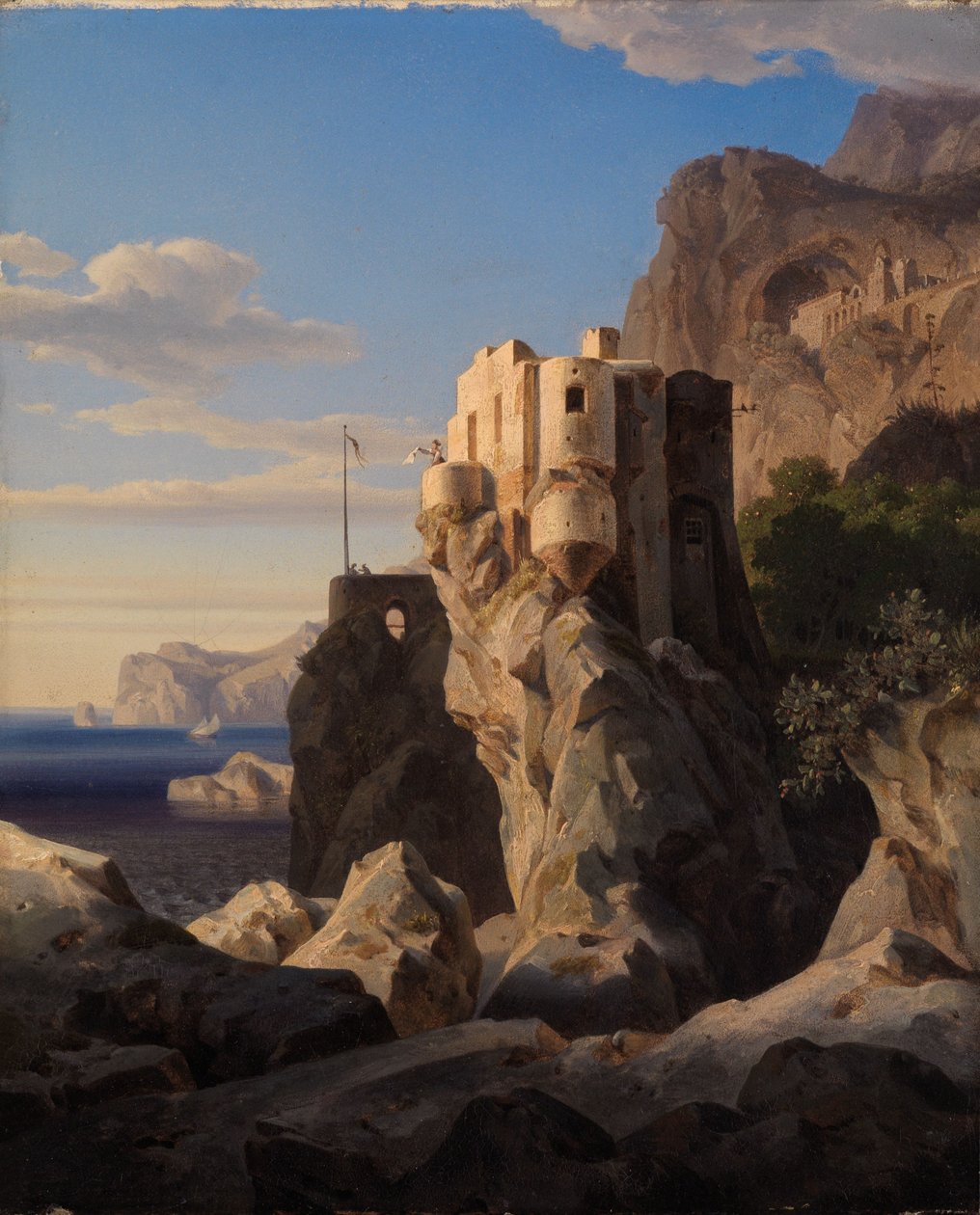 San Francesco bei Amalfi von Ernst Fries