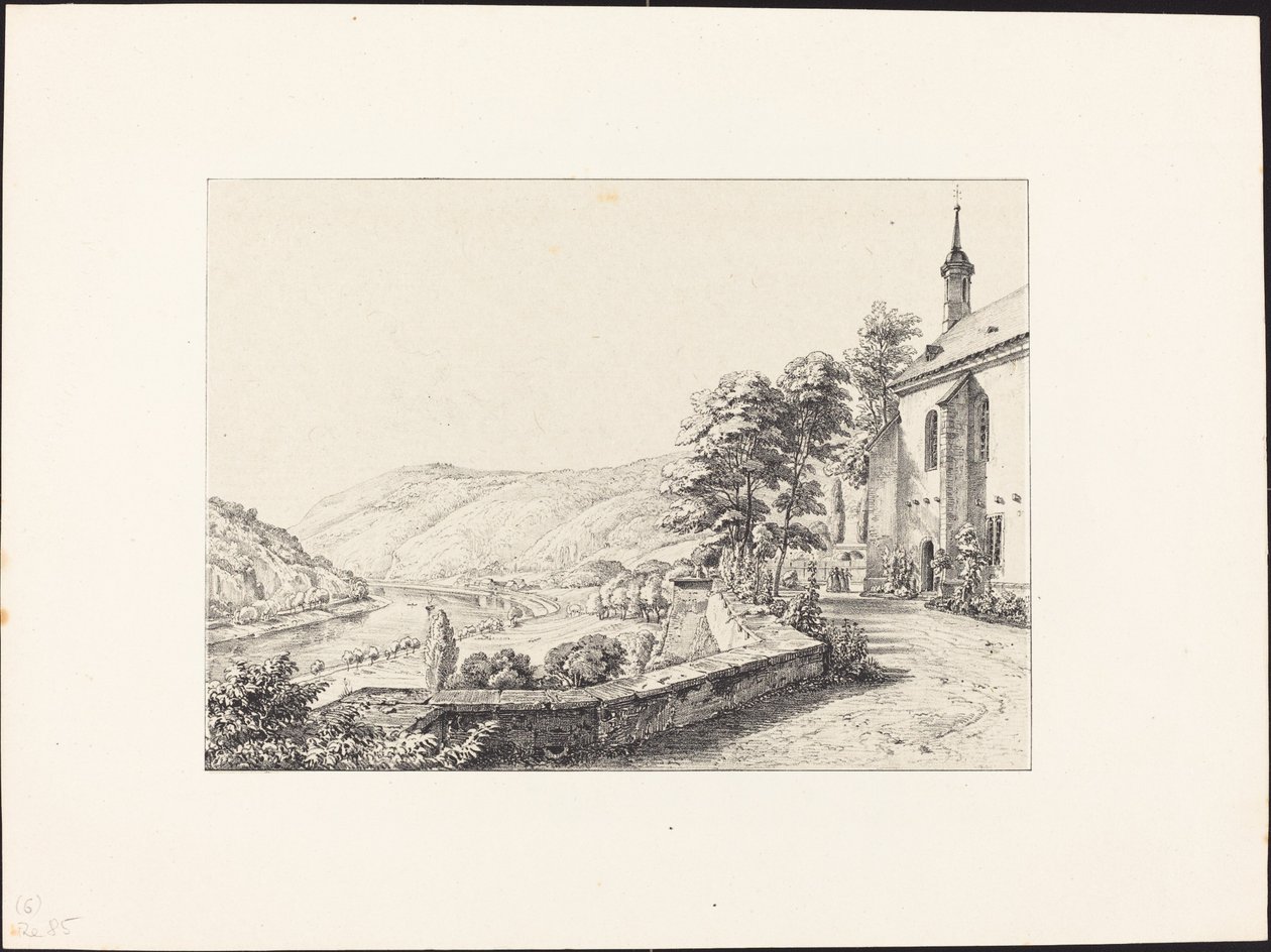 Die Klostertreppe von Ernst Fries