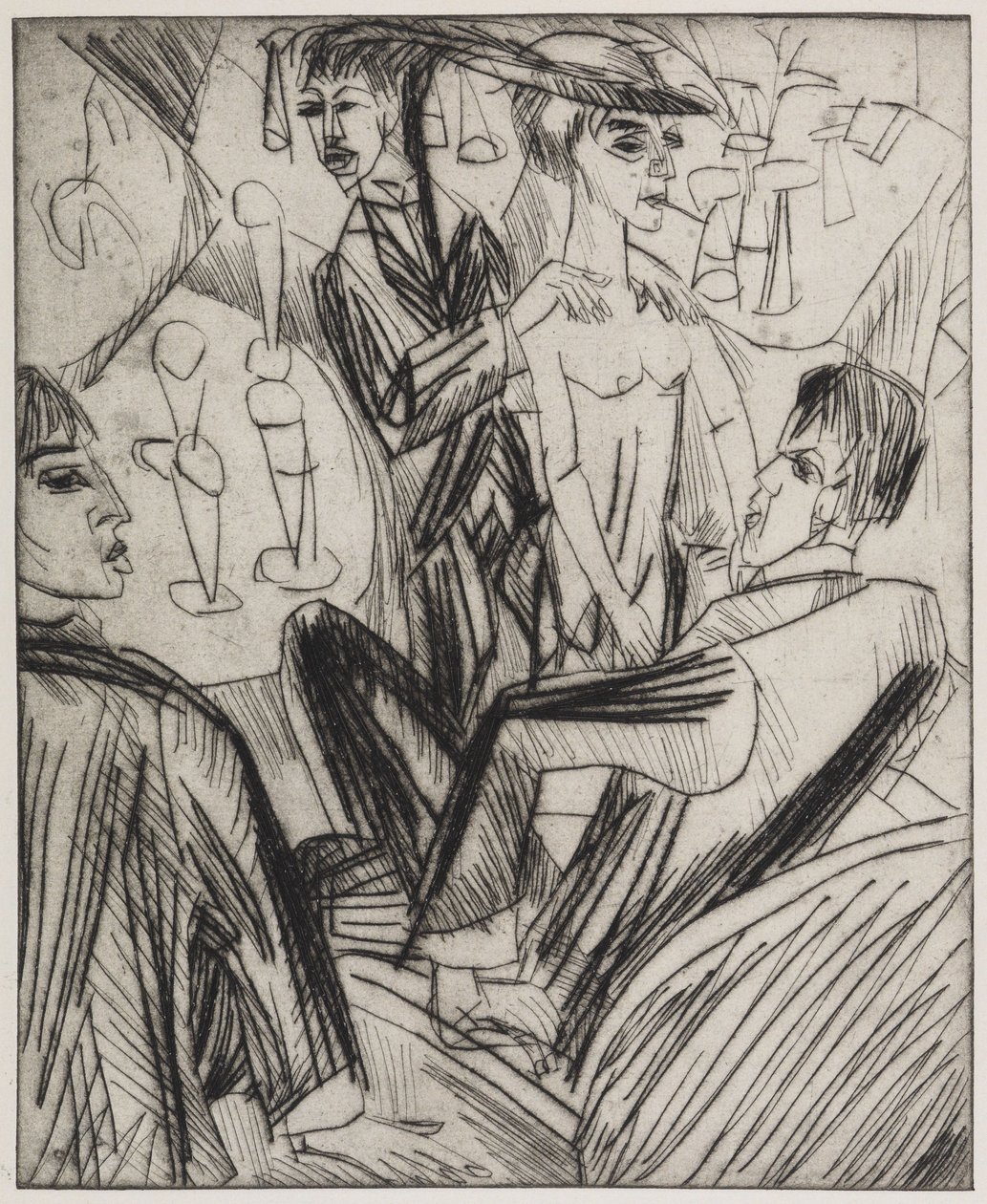 Bartanz von Ernst Ludwig Kirchner