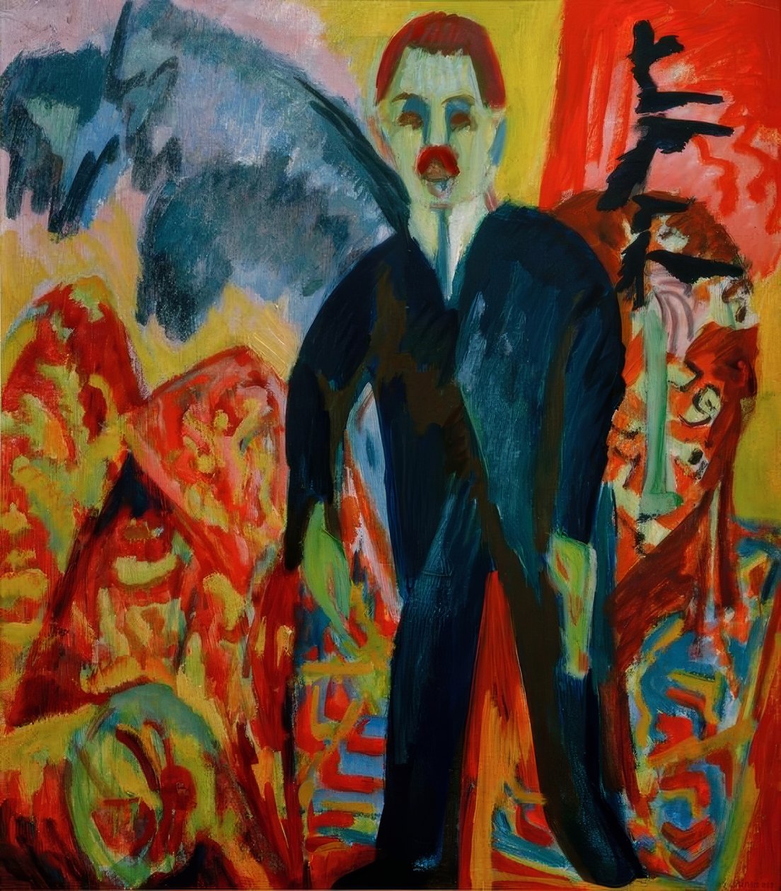 Der Krankenwärter von Ernst Ludwig Kirchner
