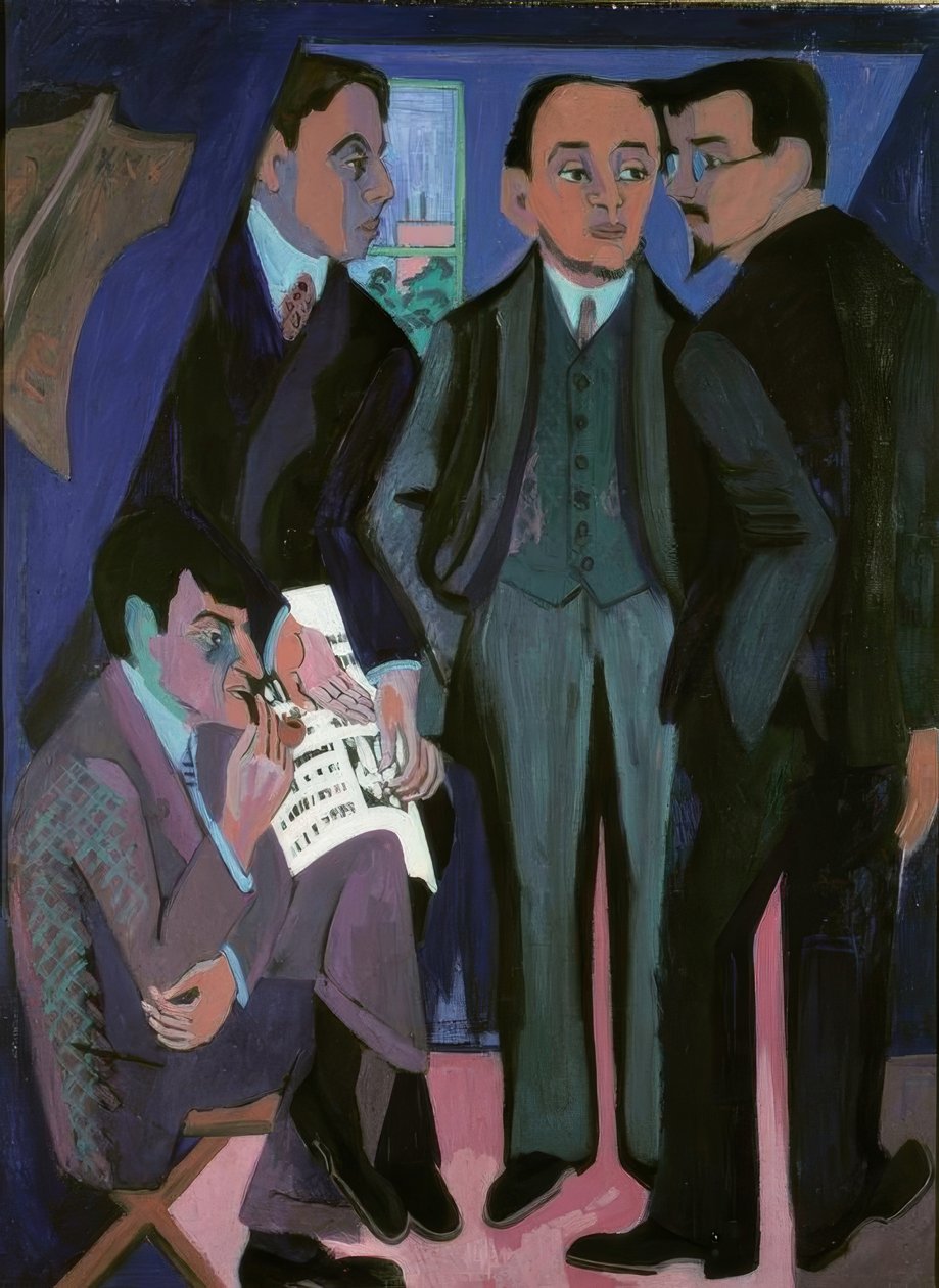 Eine Künstlergemeinschaft von Ernst Ludwig Kirchner