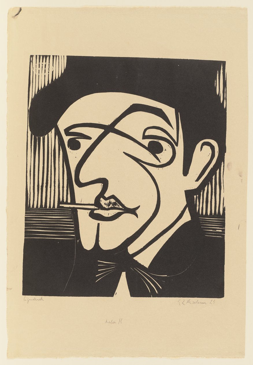 Maler M. von Ernst Ludwig Kirchner