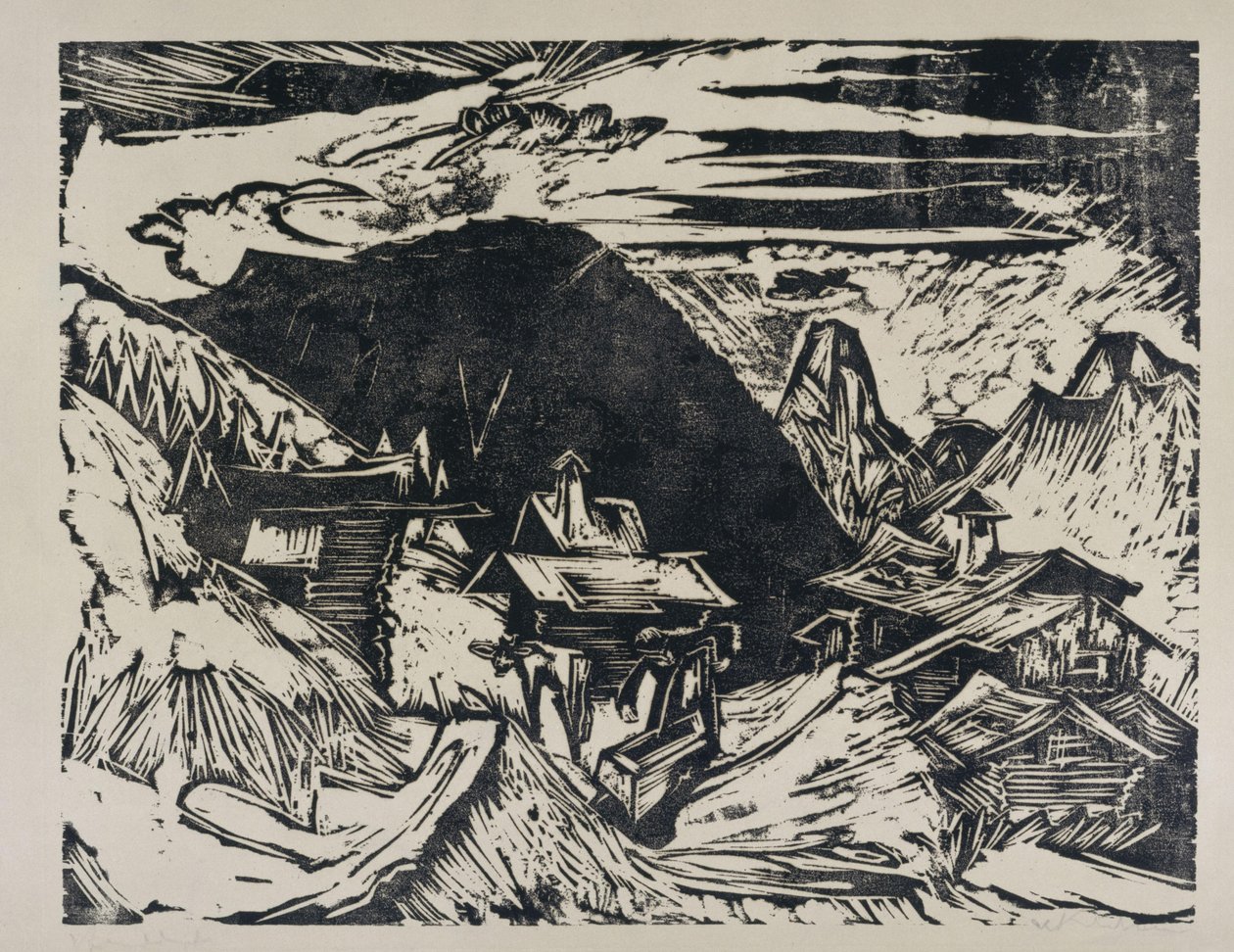 Stafelalp von Ernst Ludwig Kirchner