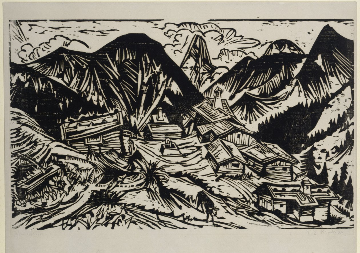 Stafelalp von Ernst Ludwig Kirchner