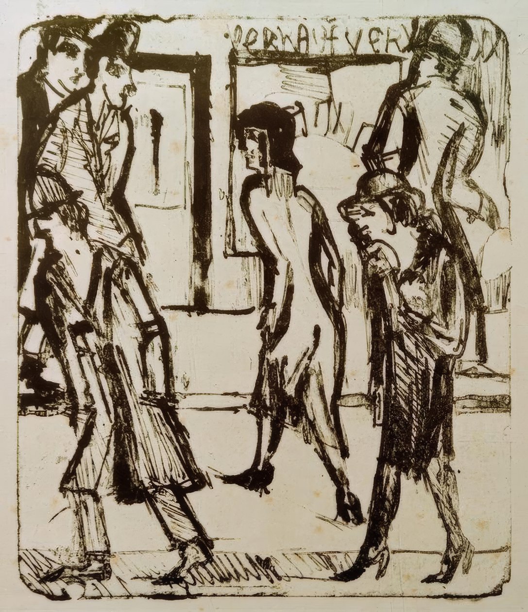 Straße von Ernst Ludwig Kirchner