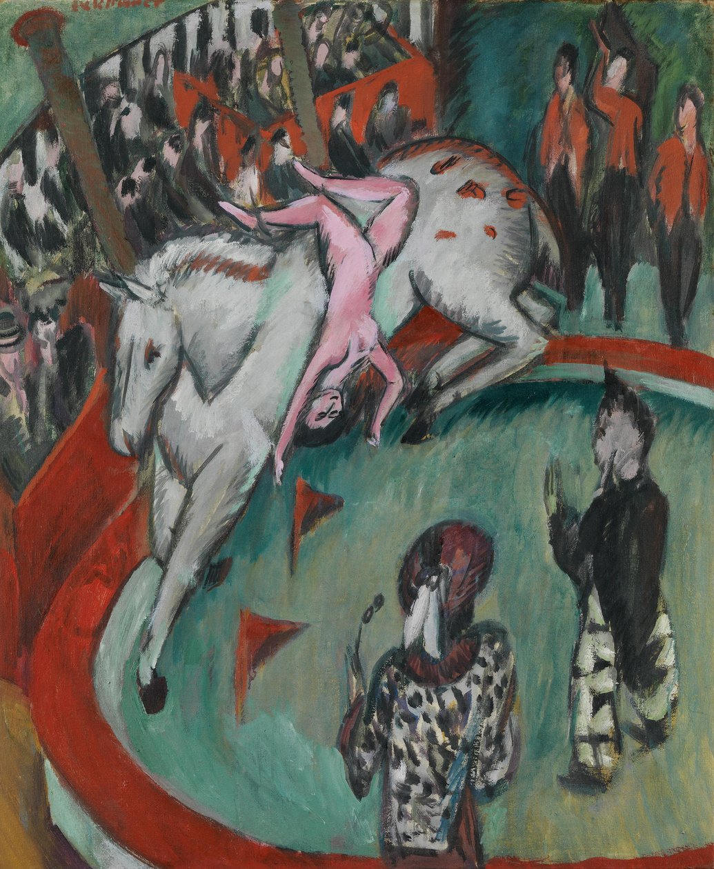 Zirkus (Zirkusreiterin) von Ernst Ludwig Kirchner