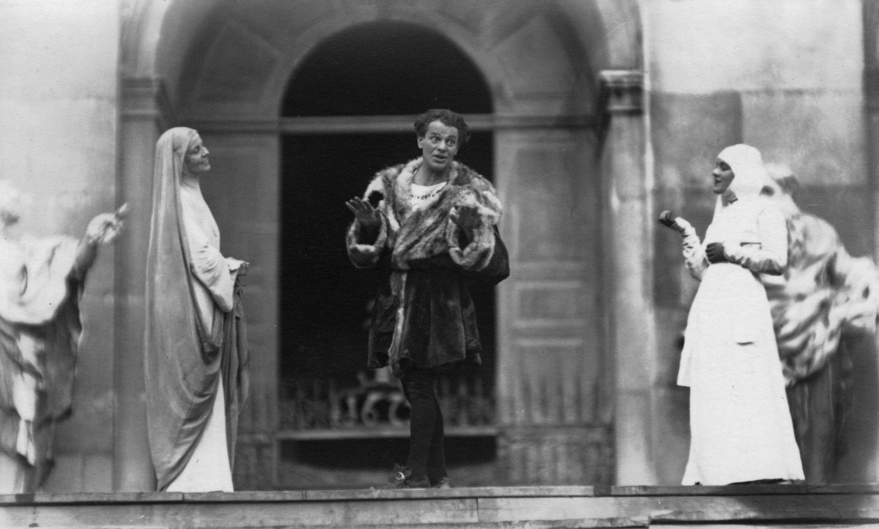 Aufführung von Jedermann, Salzburger Festspiele, Österreich, 20. Jahrhundert von Ernst Maier