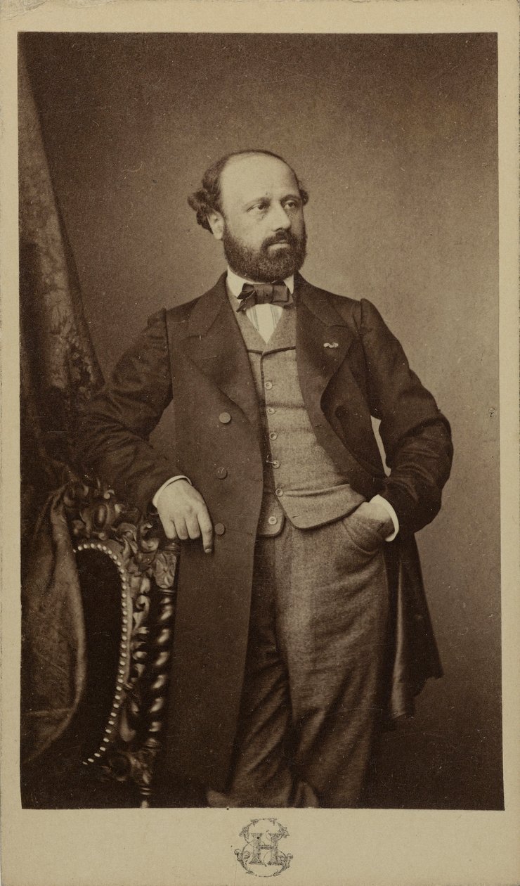 Porträt des Komponisten François Bazin 1816-1878, ca. 1760 von Erwin Hanfstaengl