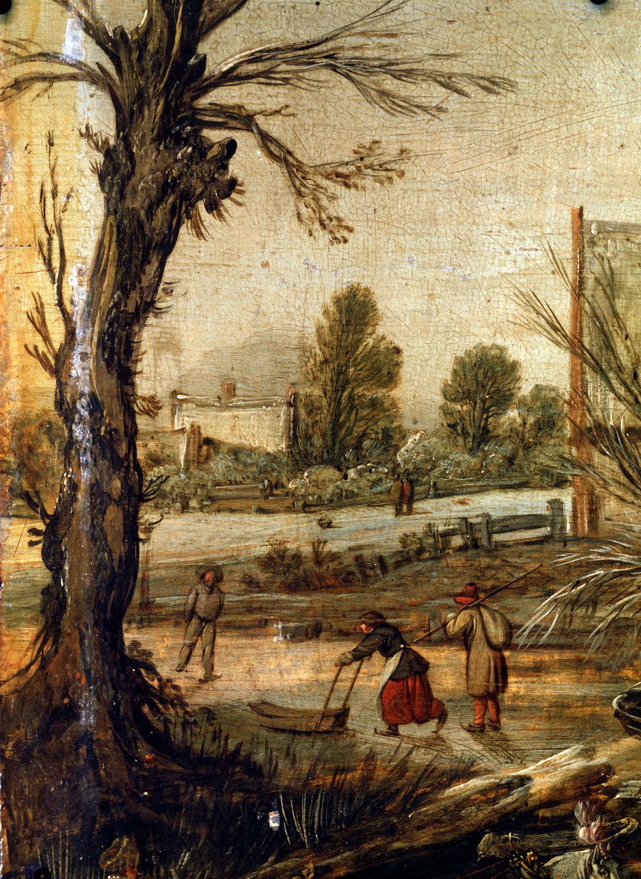 Winter von Esaias van de Velde