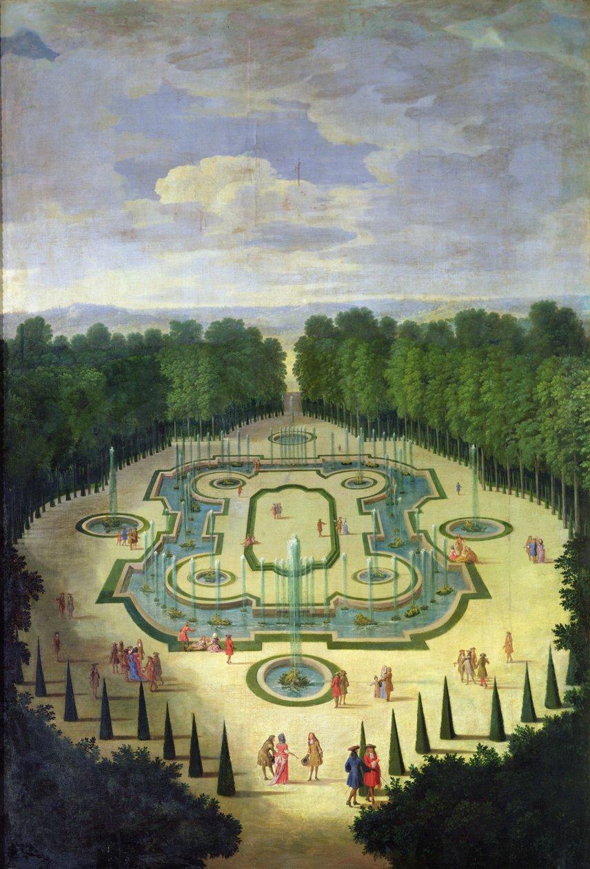 La Salle des Festins ou Salle du Conseil von Etienne Allegrain