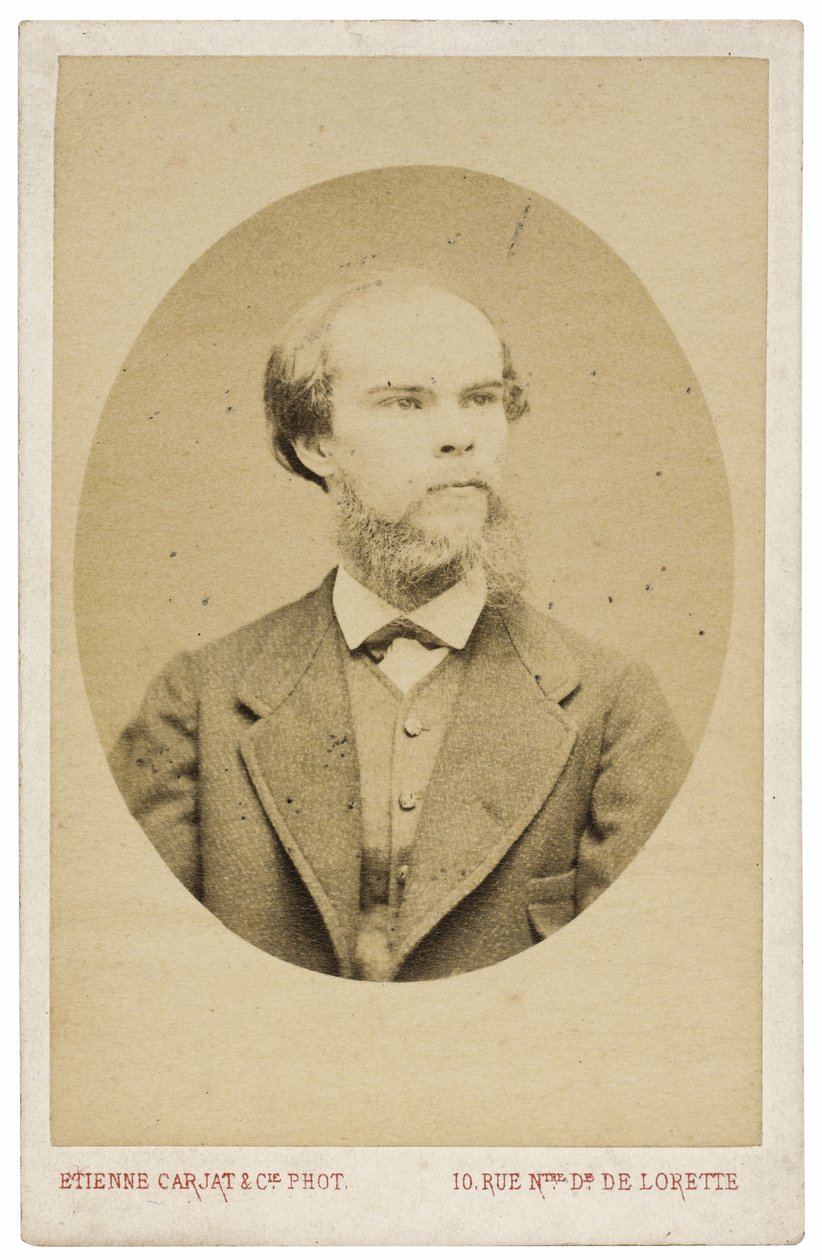Porträt des Dichters Paul Verlaine 1844-1896, ca. 1870 von Etienne Carjat