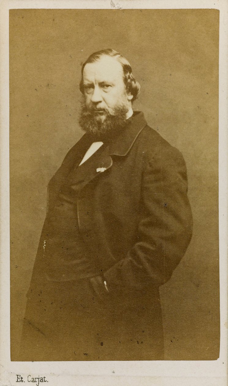 Porträt des Künstlers Constant Troyon von Etienne Carjat