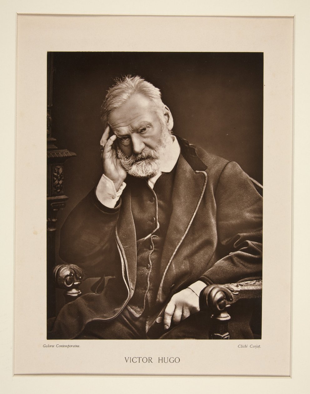 Victor Hugo, aus La Galerie Contemporaine von Etienne Carjat