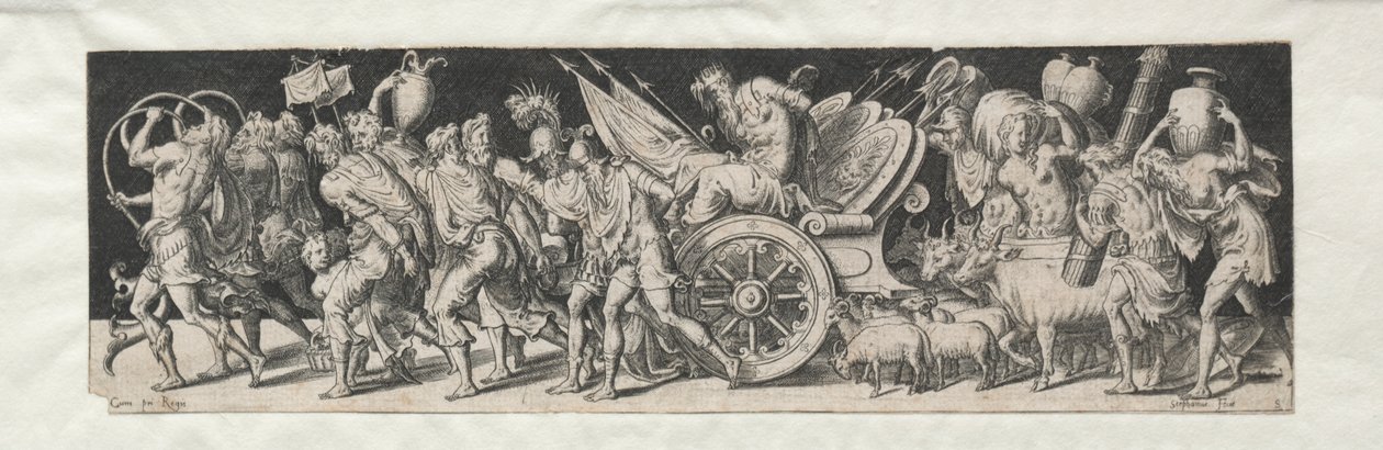 Kämpfe und Triumphe Nr. 2: Triumphzug von Etienne Delaune