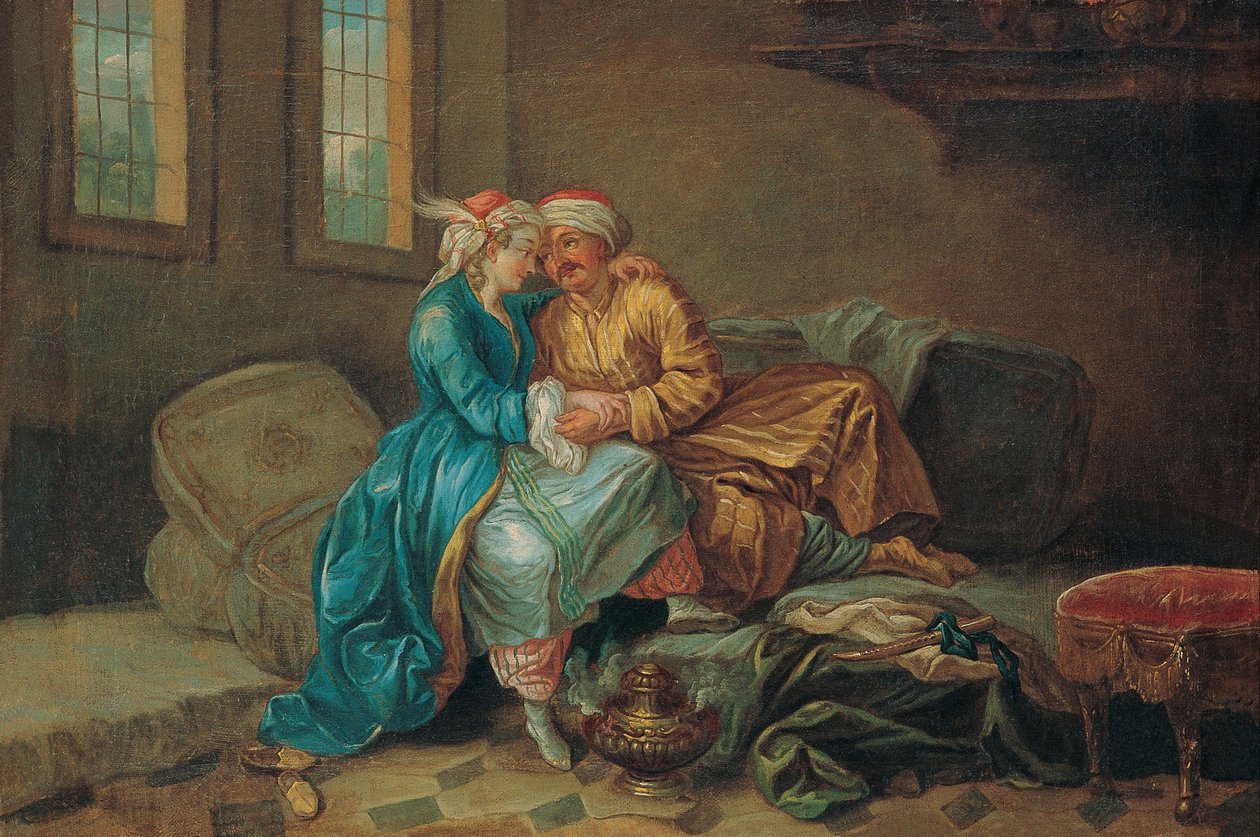 Der Favorit des Sultans, 18. Jahrhundert von Étienne Jeaurat