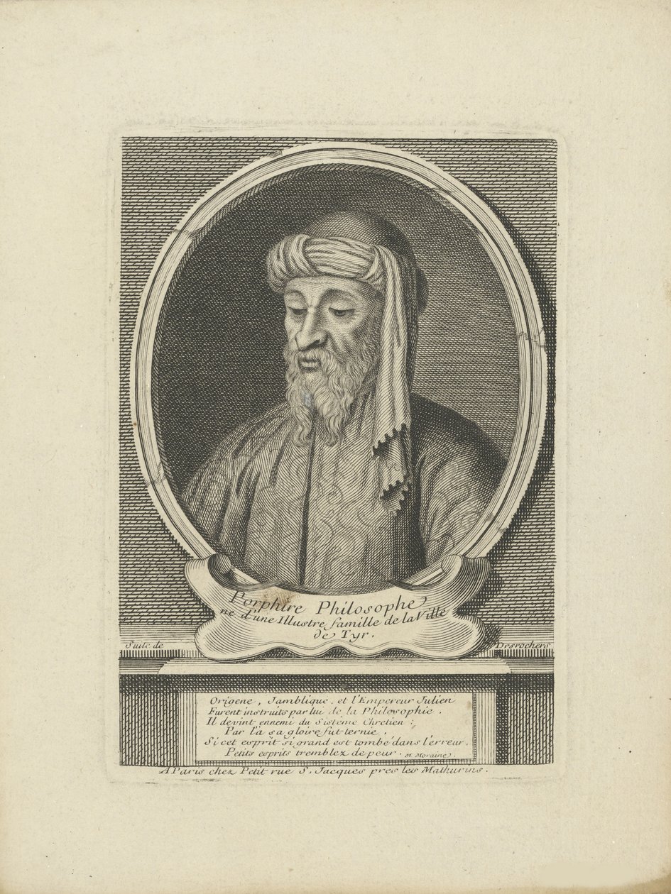 Porphyrios von Tyros, um 1700 von Etienne Jehandier Desrochers