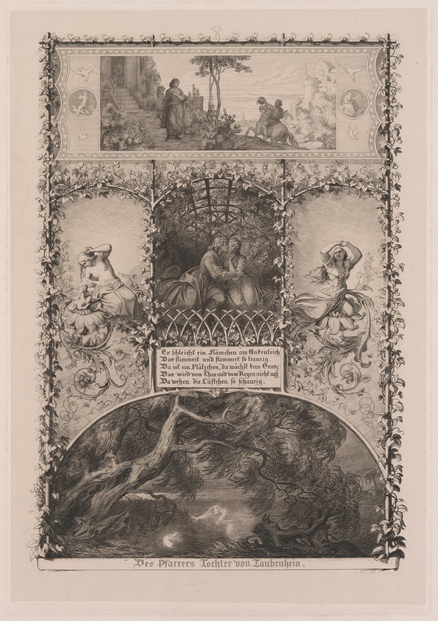 Des Pfarrers Tochter von Taubenhein von Eugen Napoleon Neureuther