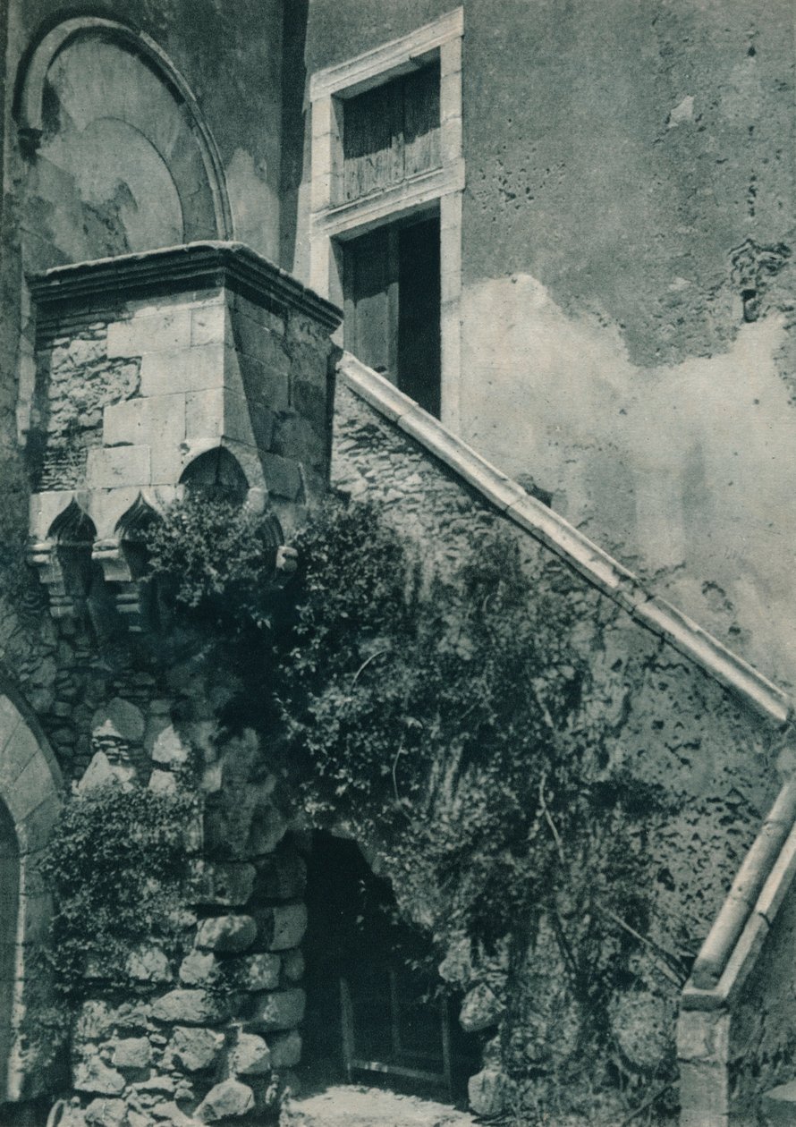 Eine ruhige Ecke von Taormina, Sizilien, Italien, 1927 von Eugen Poppel