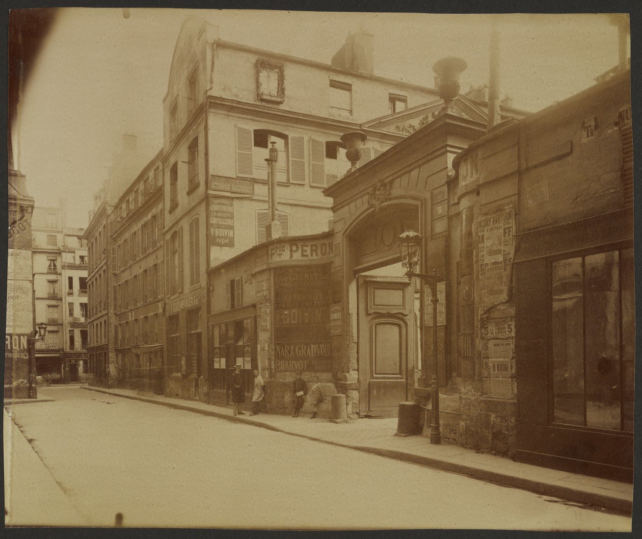 Hôtel de Montmorency, Rue de Montmorency 5 von Eugène Atget