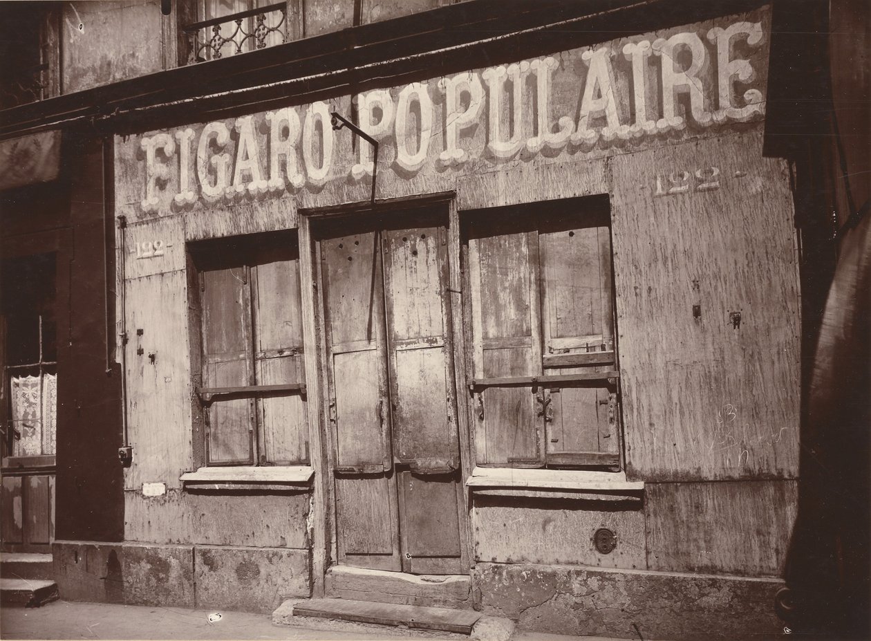 [Le Figaro populaire, Boulevard de la Villette 122] von Eugène Atget