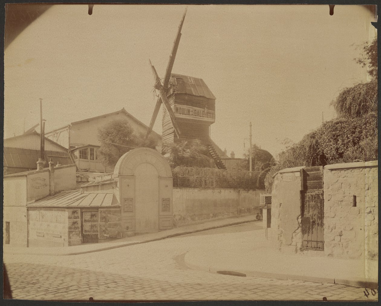 [Moulin de la Galette] von Eugène Atget