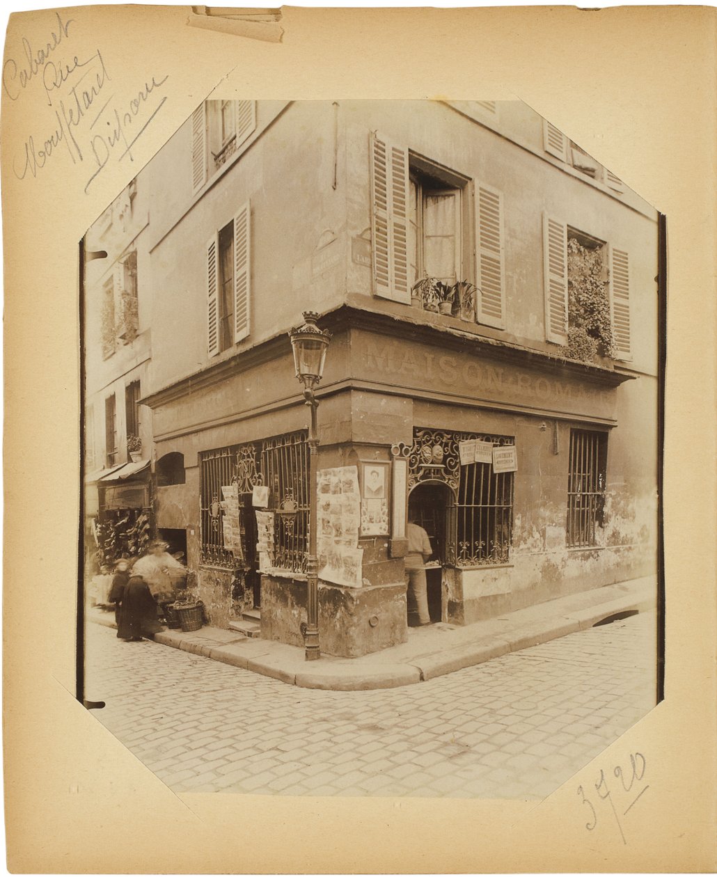 Seite aus dem Album "Documents pour l