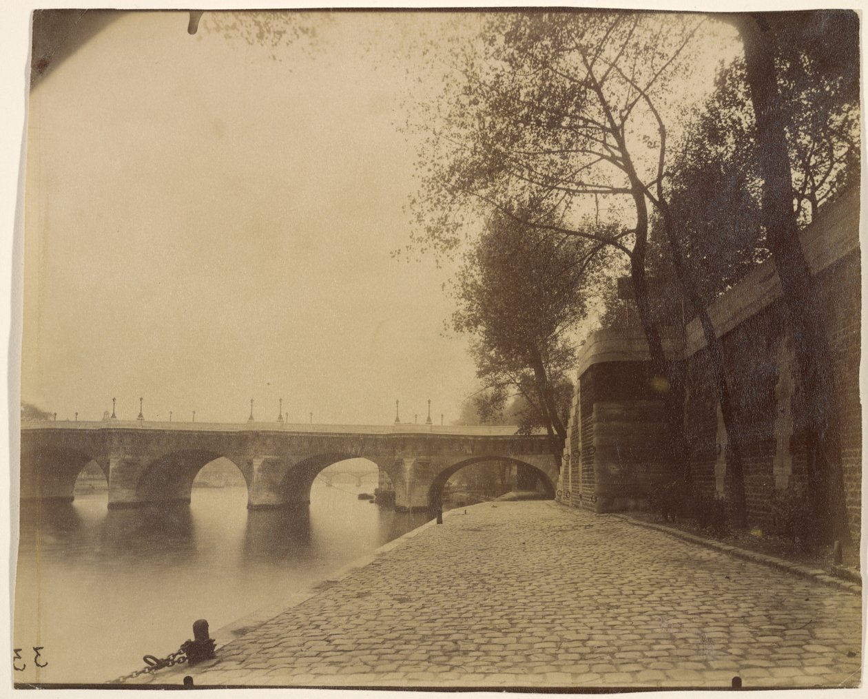 Hafen von La Mégisserie von Eugène Atget