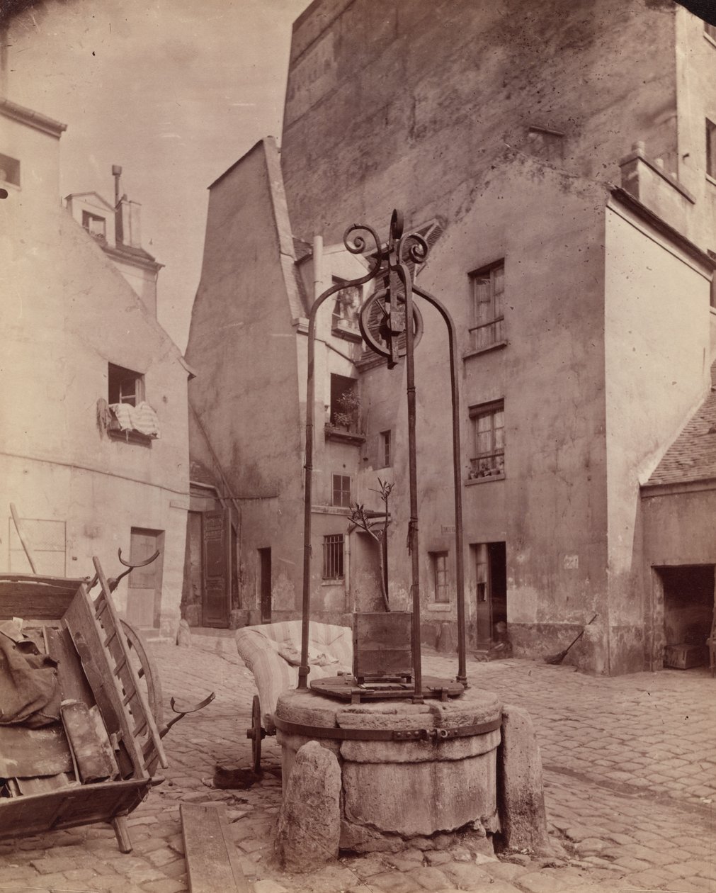 Rue Saint-Jacques von Eugène Atget
