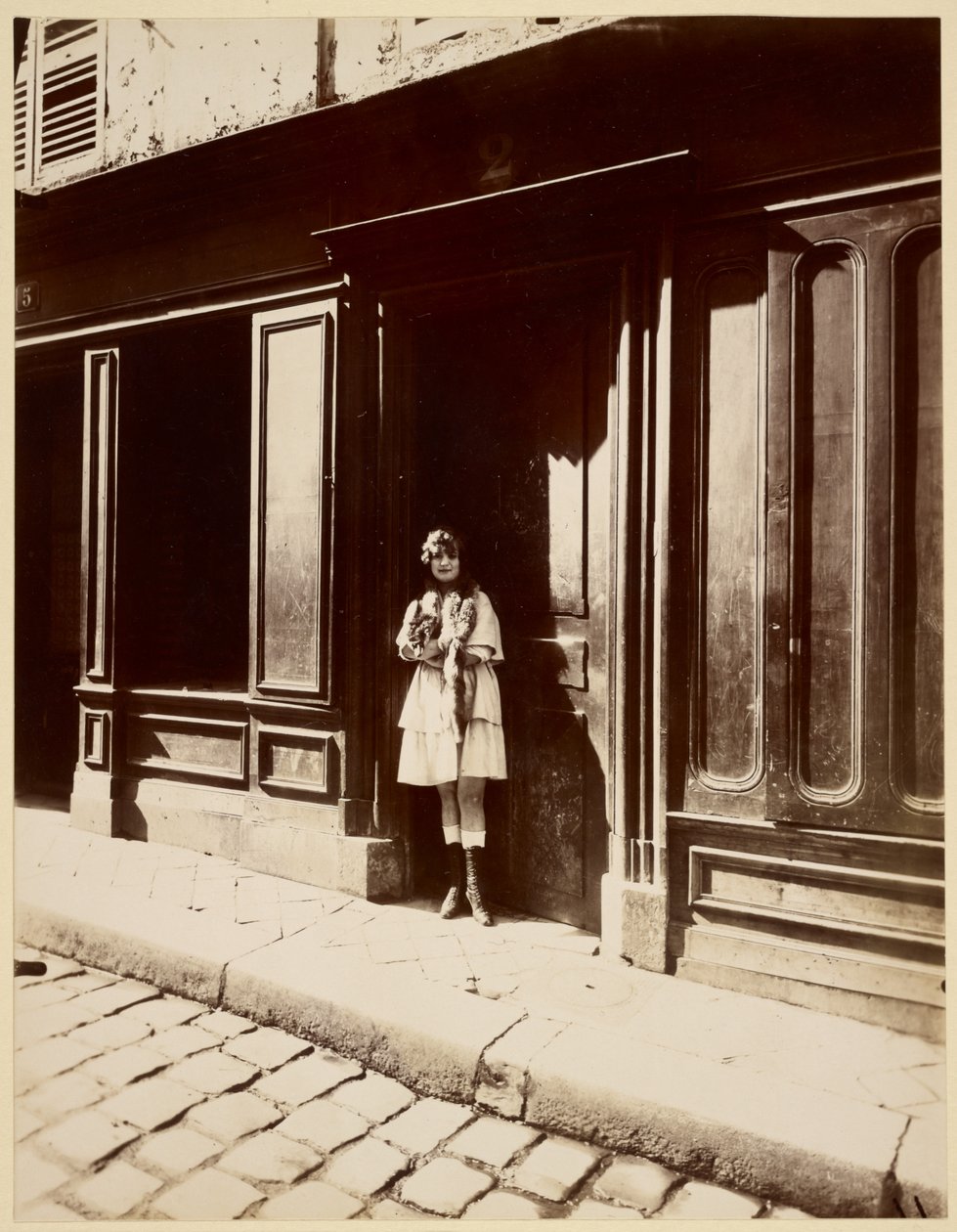 Versailles, Maison Close, Petit Palais von Eugène Atget
