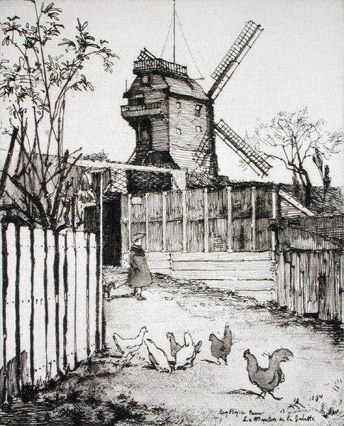 Moulin de la Galette, aus 