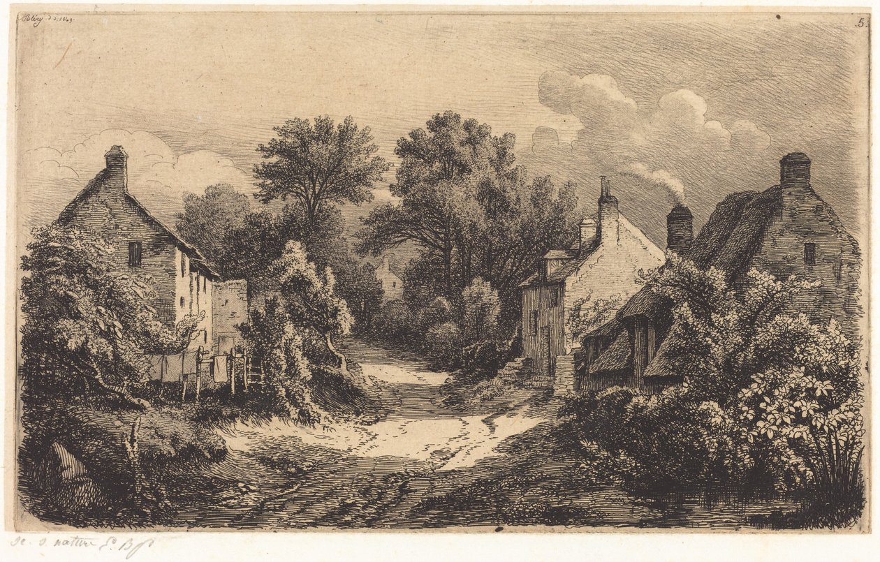 Der Weg nach Garens von Eugene Bléry