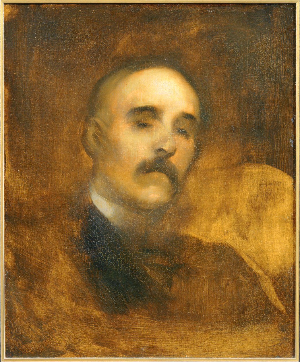 Porträt von Georges Clemenceau von Eugène Carrière