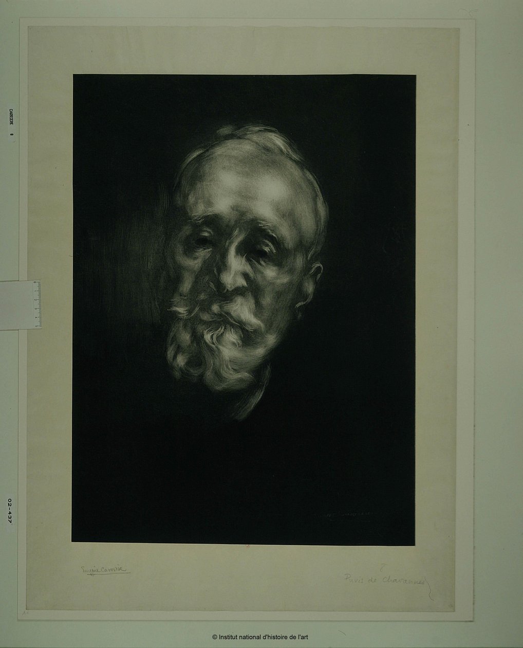 Puvis de Chavannes von Eugène Carrière