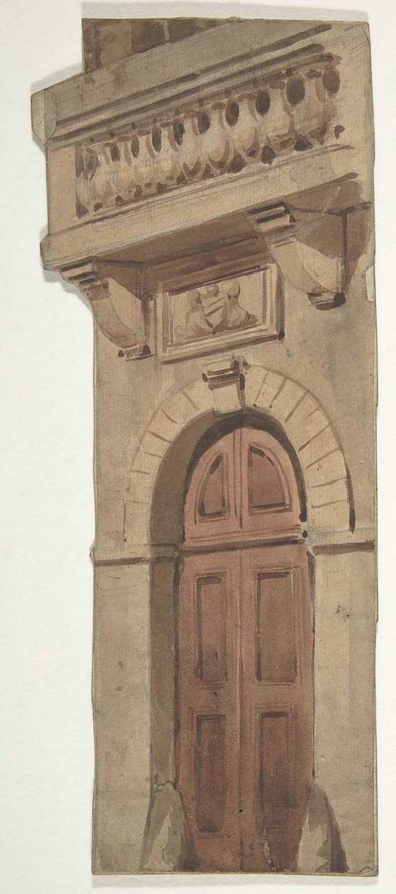 Entwurf für ein Bühnenbild an der Opéra, Paris, 1830-90 von Eugene Ciceri