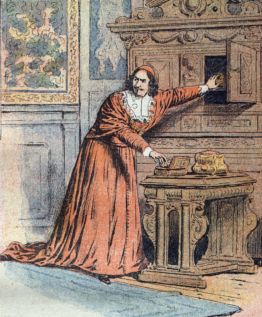 Illustration für "Vingt ans après" von Eugene Damblans