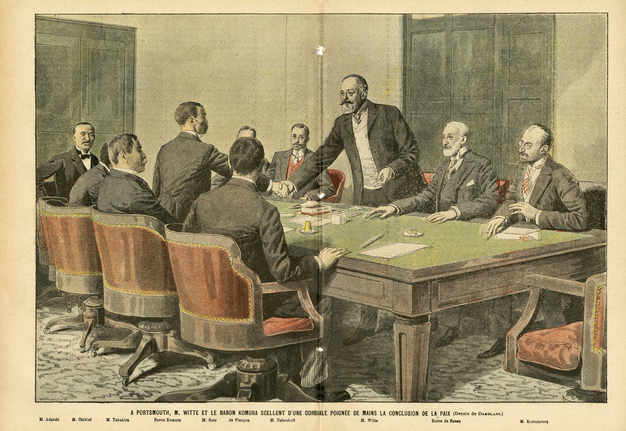 Illustration von Eugene Damblans (1865-1945) in Le Pelerin von Eugene Damblans