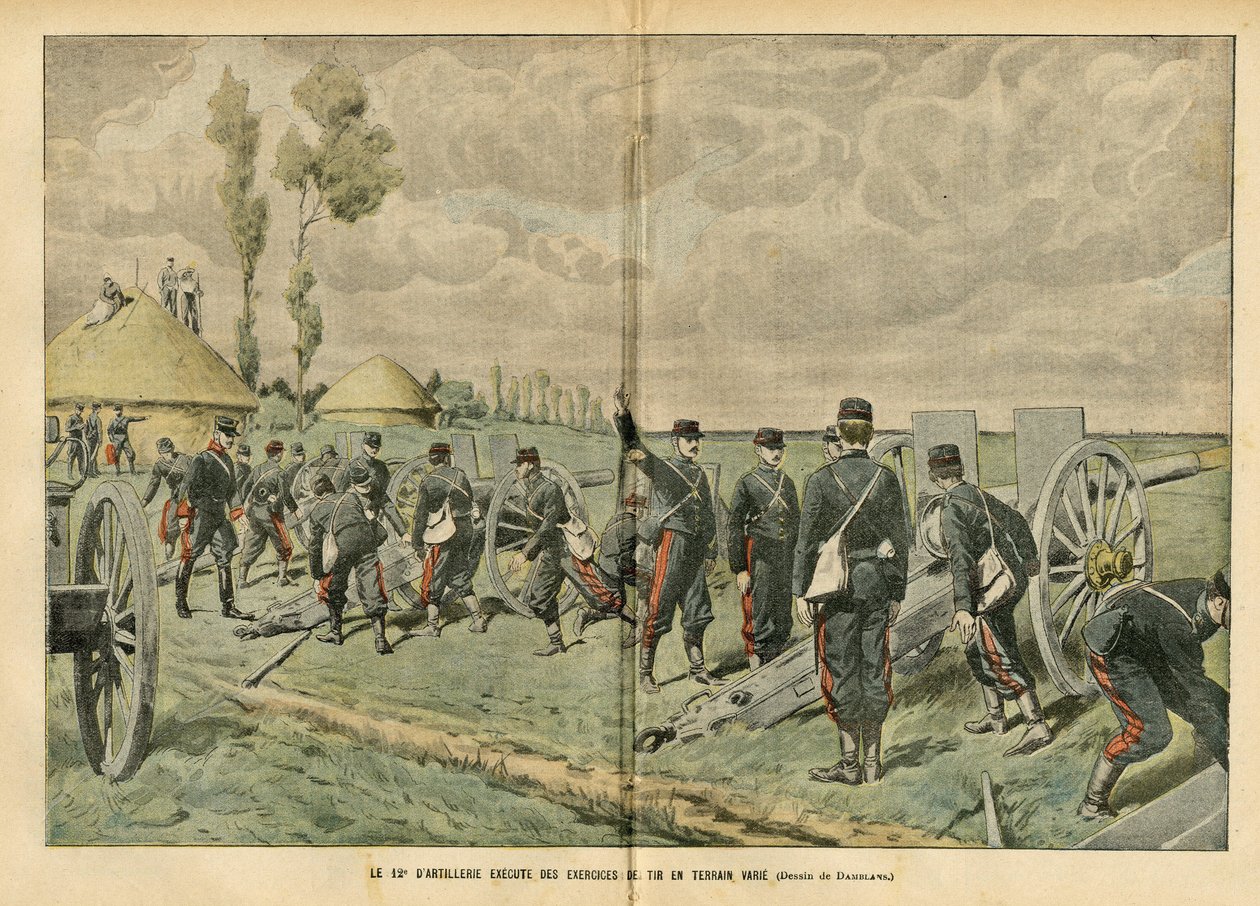 Illustration von Eugene Damblans (1865-1945) in Le Pelerin von Eugene Damblans